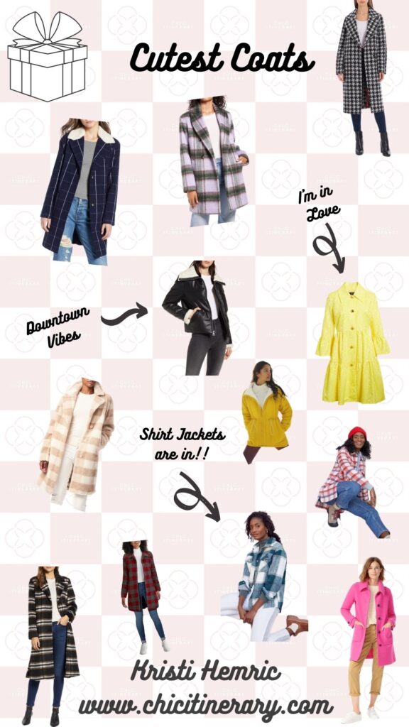 Cutest Coats Gift Guide for Holiday 2020 from Kristi Hemric (Instagram: @khemric)